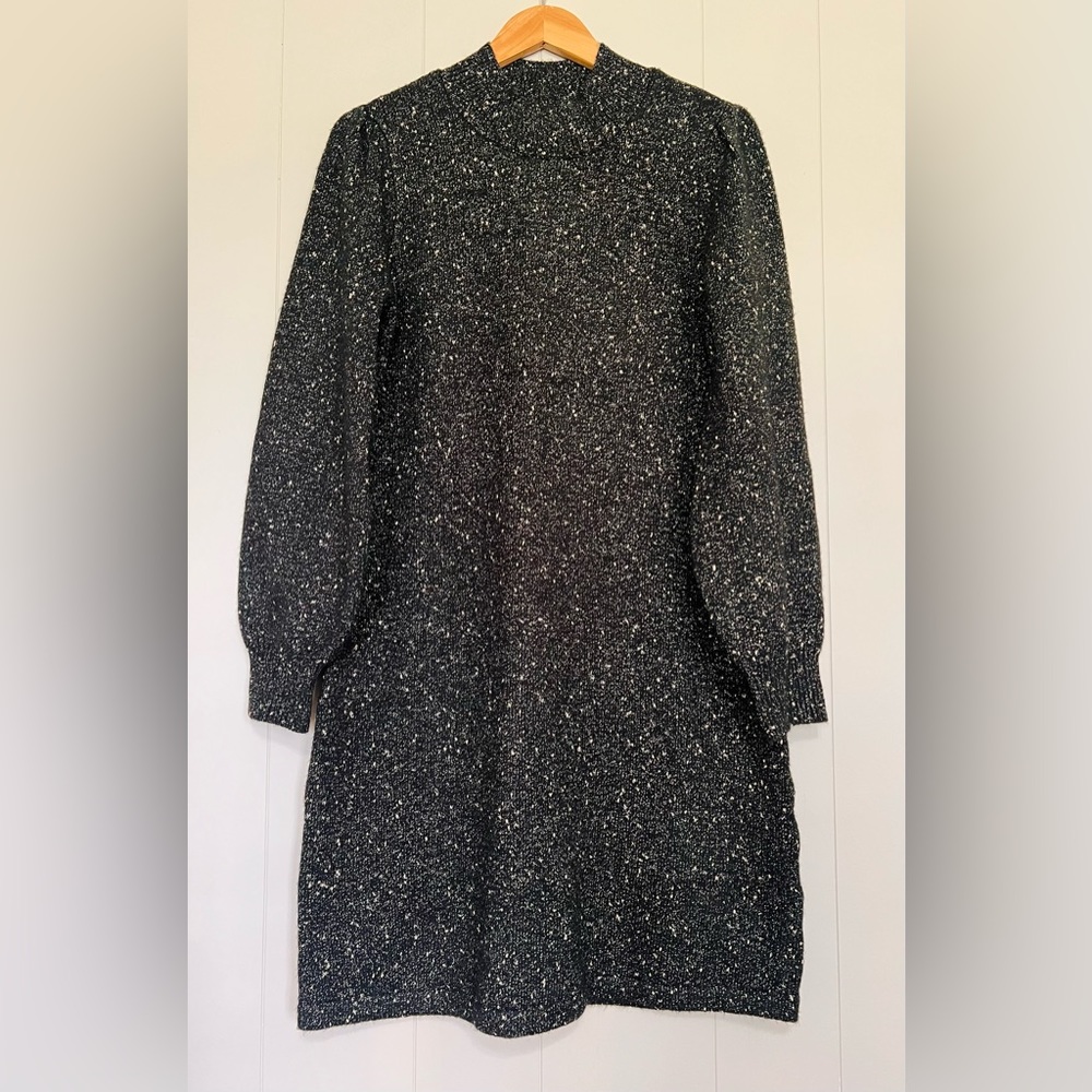Ann Taylor Smock Neck Sweater Dress, Size L